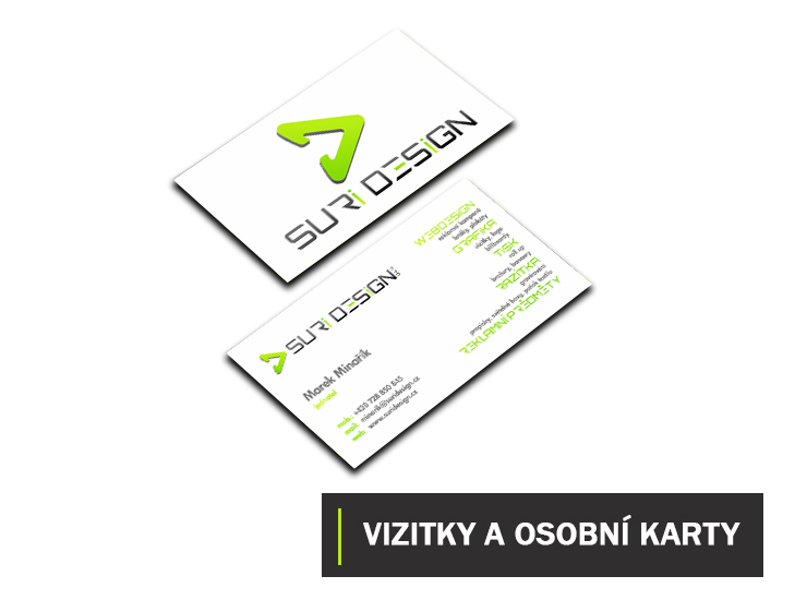 VIZITKY A OSOBNÍ KARTY